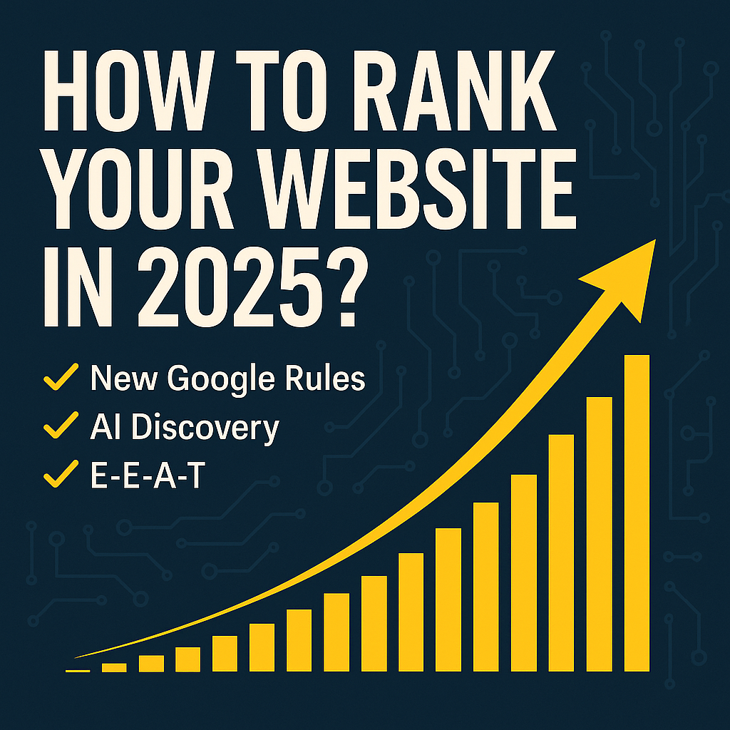 How to Rank Your Website in 2025: New SEO Rules for Google, Voice, and AI Discovery Engines