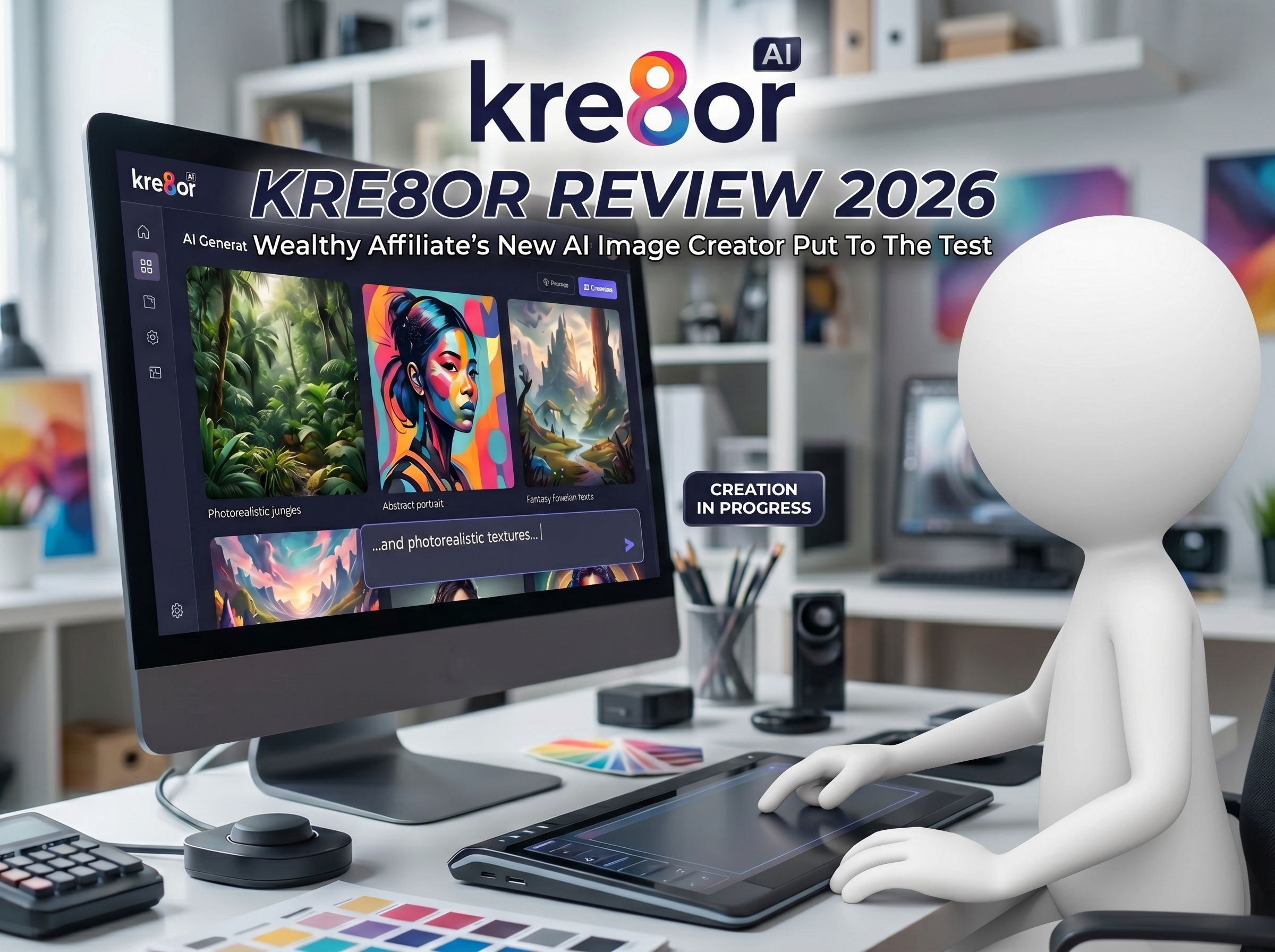 Kre8or Review 2026: Wealthy Affiliate’s New AI Image Creator Put To The Test