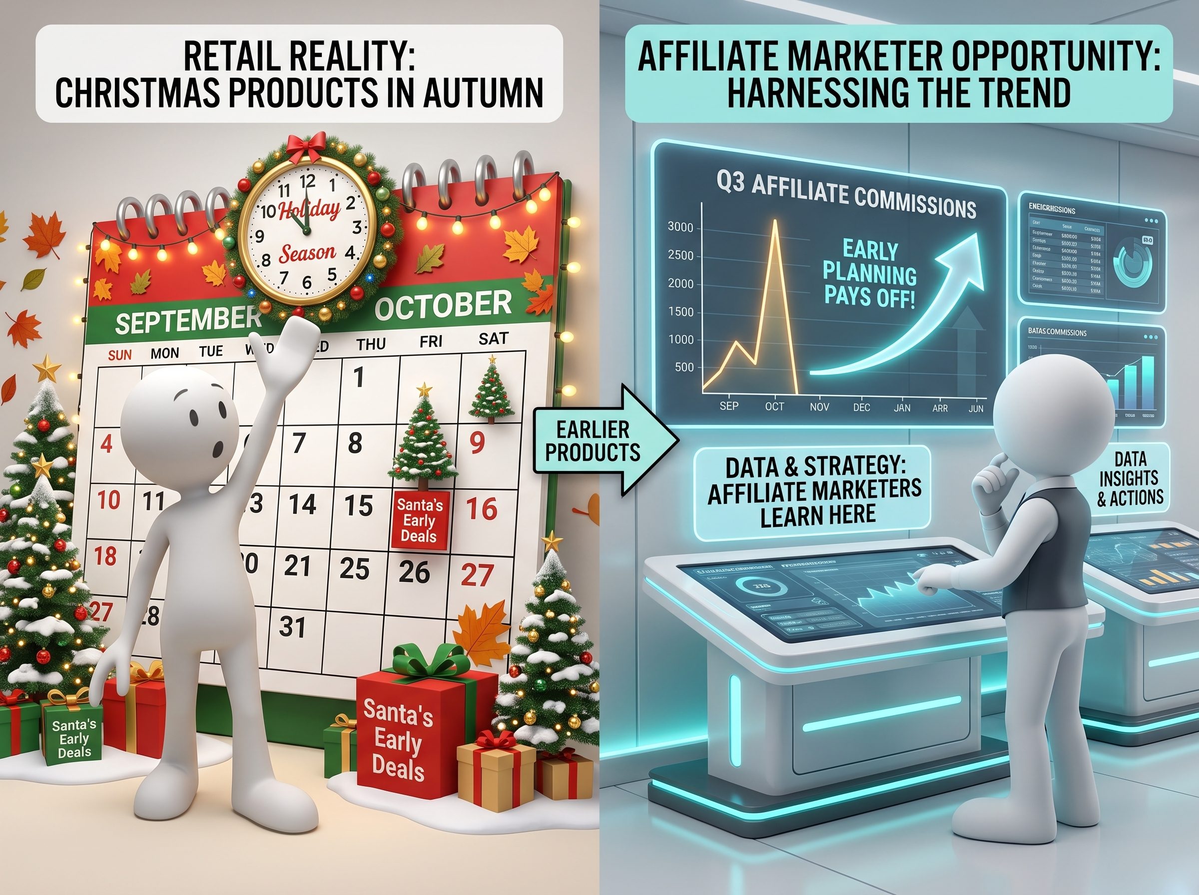 Why Christmas Products Appear Earlier Every Year—and What Affiliate Marketers Should Learn From It